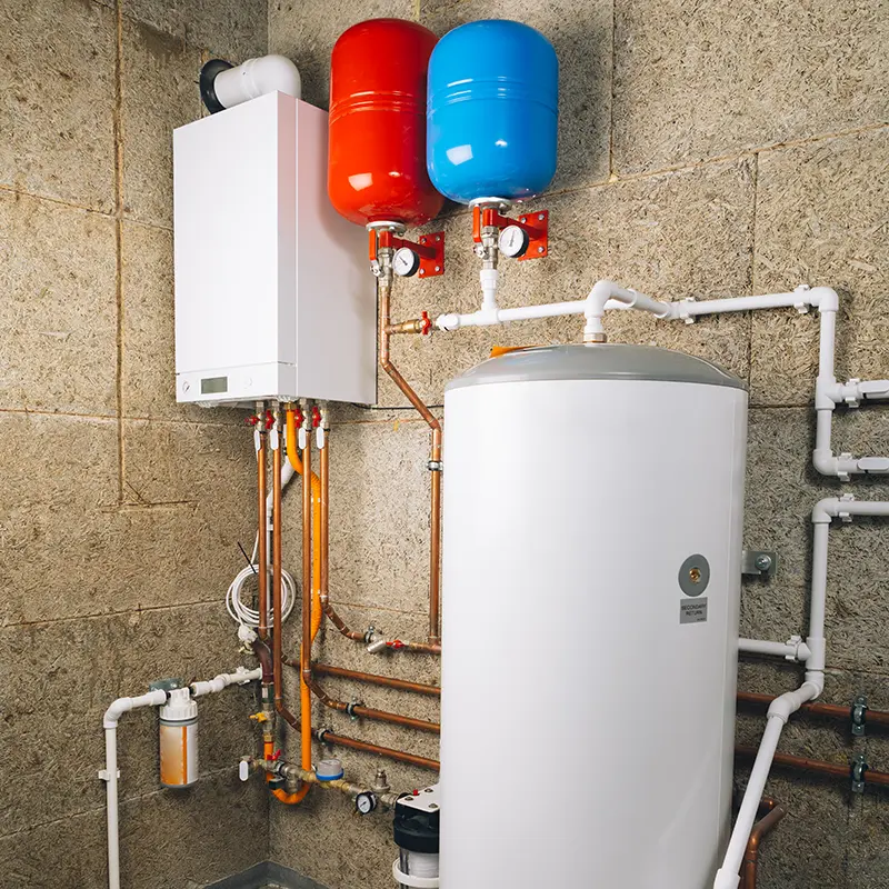 Tanks and cylinders plumbing